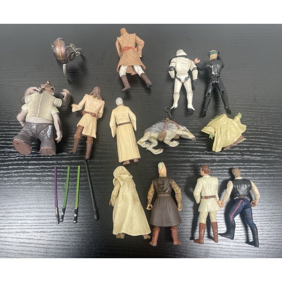 Vintage Lot of 13 Star Wars Figures Accessories and Toys Kenner Hasbro Applause - Picture 13 of 16